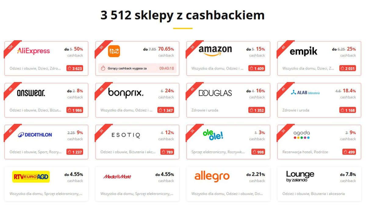 Zwiększony cashback w LetyShops
