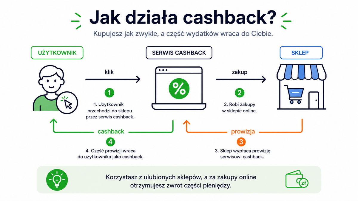 Najlepszy cashback - ranking serwisów ze zwrotem przy zakupach Najlepszy cashback - ranking serwisów ze zwrotem przy zakupach